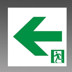 三菱電機 S2-2072L 通路口用両面灯誘導灯補修用表示板 B級 BL形 本体別売