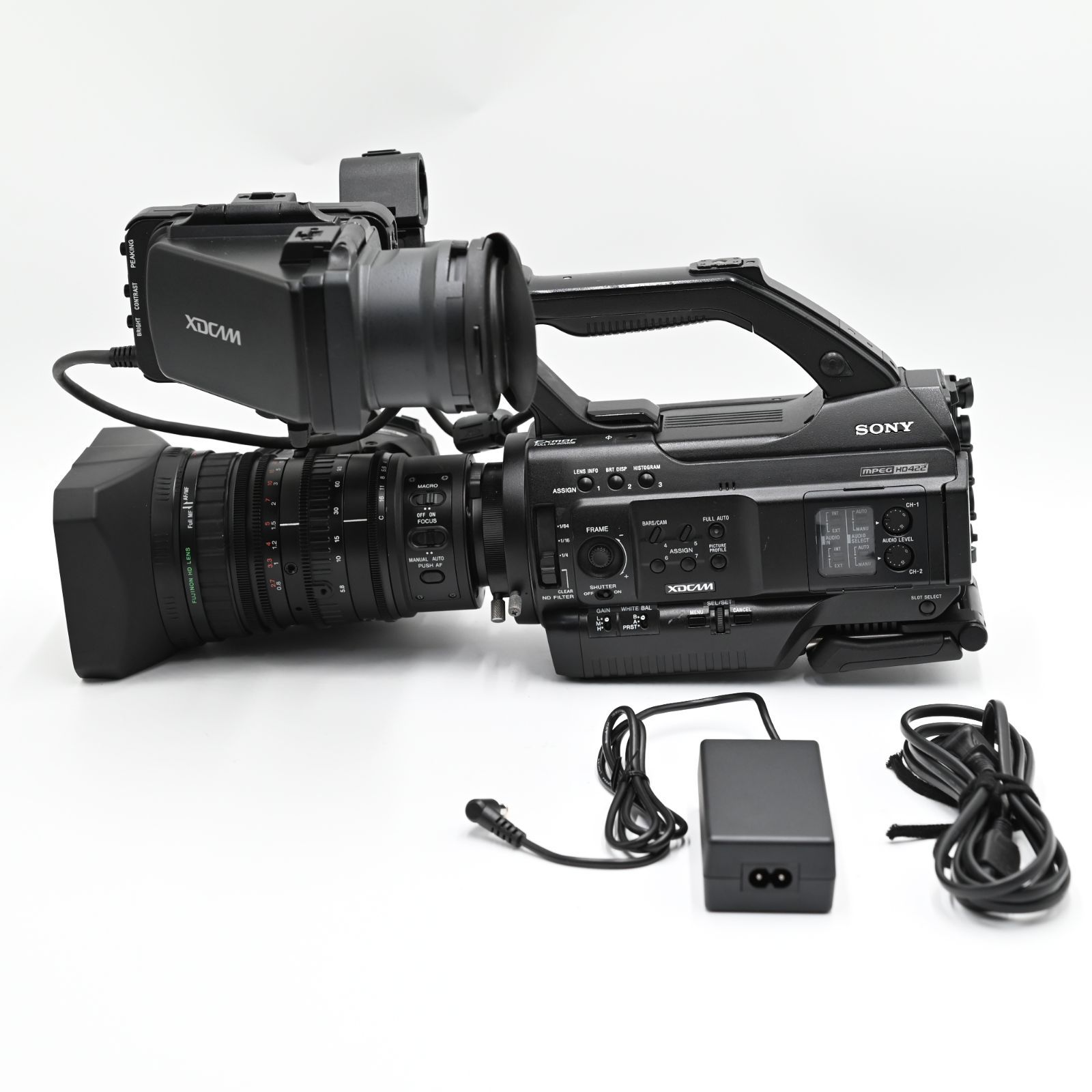 並品】SONY PMW-300K2 XDCAMメモリーカムコーダー(16倍ズーム