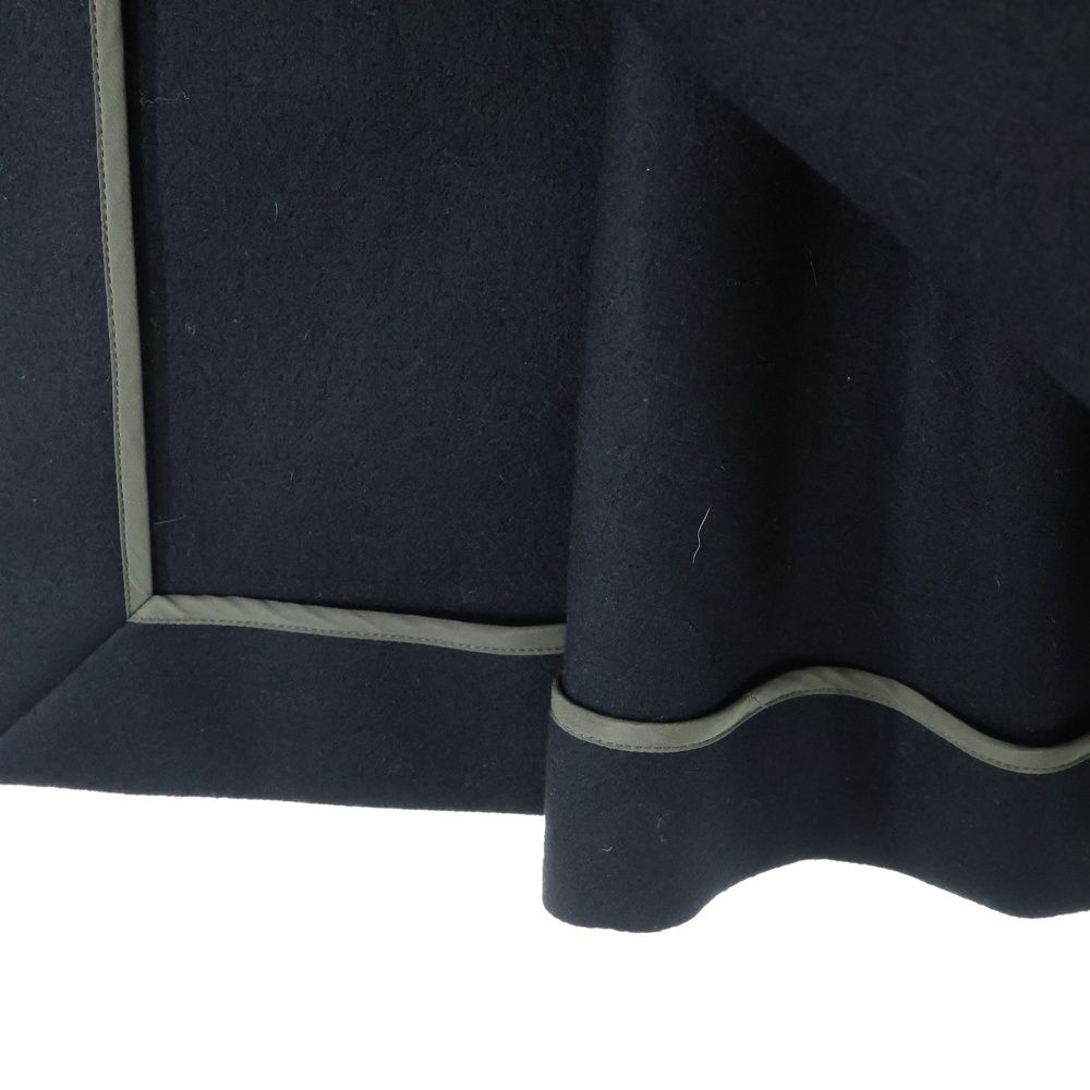 Sacai サカイ 22AW ジップアップ ウールストレートスカート ブラック レディース 22-06388 SIROKUMA-CORPORATION_COM