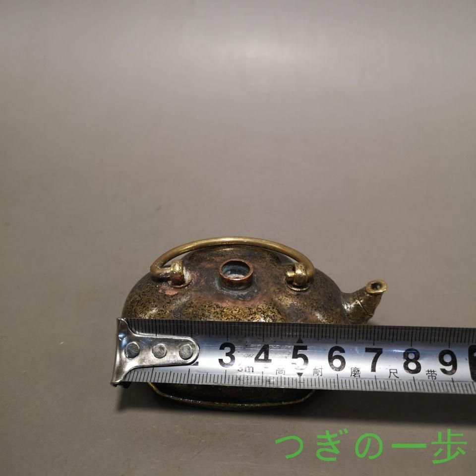銅製 文房用品 硯滴 水滴 水注 墨壺 文房机頭 置物 - メルカリ