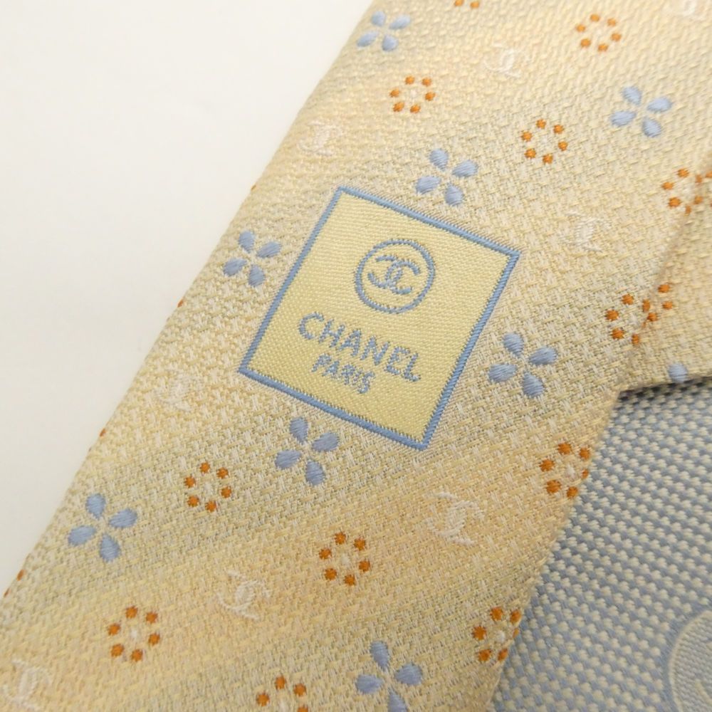 【希少/入手困難】シャネル ネクタイ ココマーク　カメリア ジャガード 楽天市場】シャネル カメリア（ネクタイ｜スーツ用ファッション