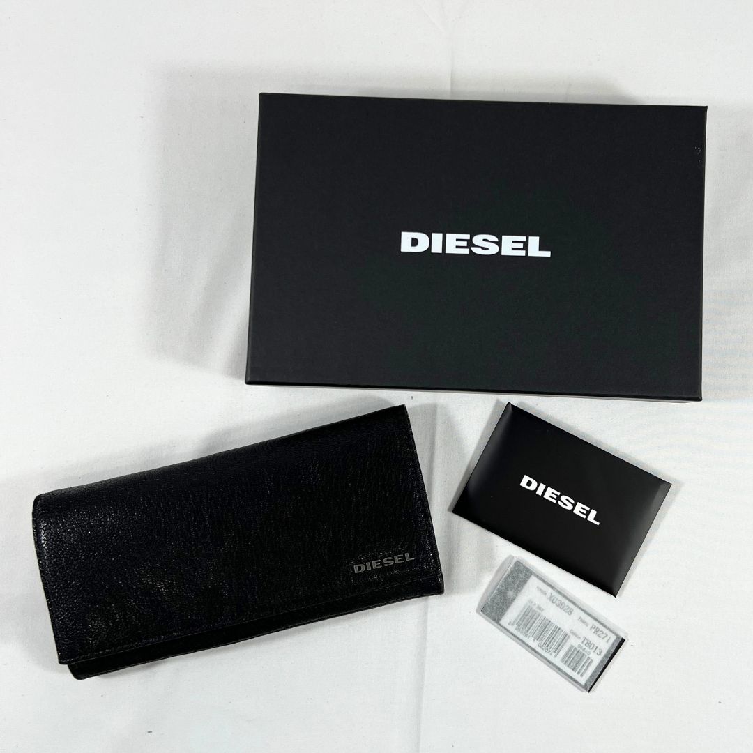 セール】新品・未使用 DIESEL ディーゼル 長財布 X03928 PR271 T8013 24 A DAY Wallet メンズ 男性 ウォレット  財布 BLACK ブラック - メルカリ