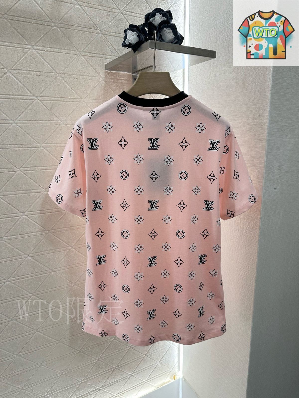 今日 Louis Vuitton ルイ ヴィトン 印花 条 T シャツ