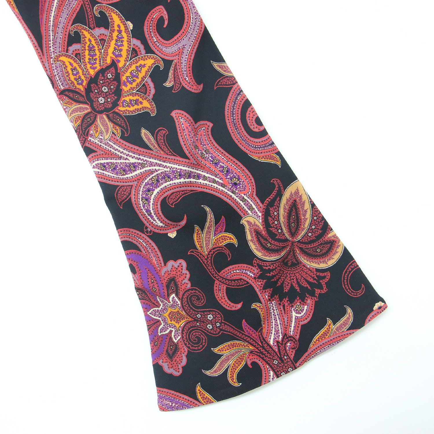美品】ETRO エトロ ワンピース ブラック レッド系 サイズ:40(M 