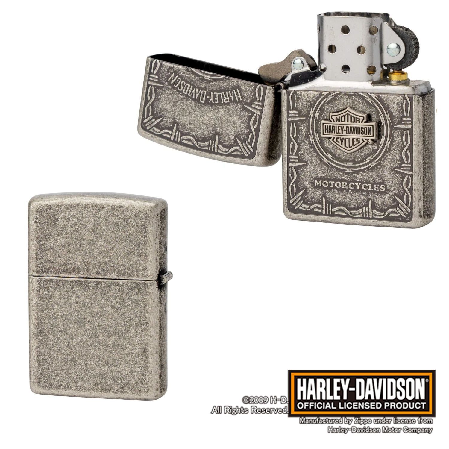 日本限定 正規品 ZIPPO HARLEY-DAVIDSON HDP-68 Sメタル バー