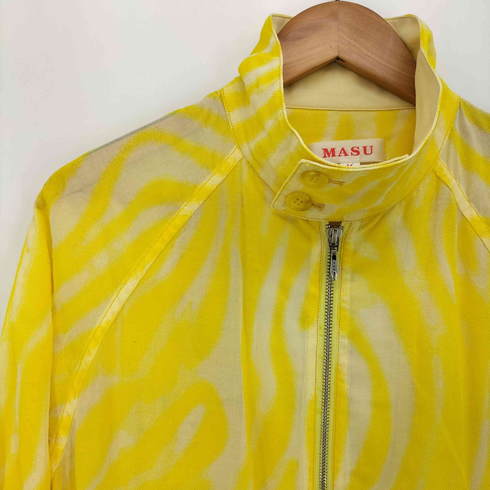 エムエーエスユー MASU 22SS SEE THROUGH SPORTS JACKET メンズ JPN 