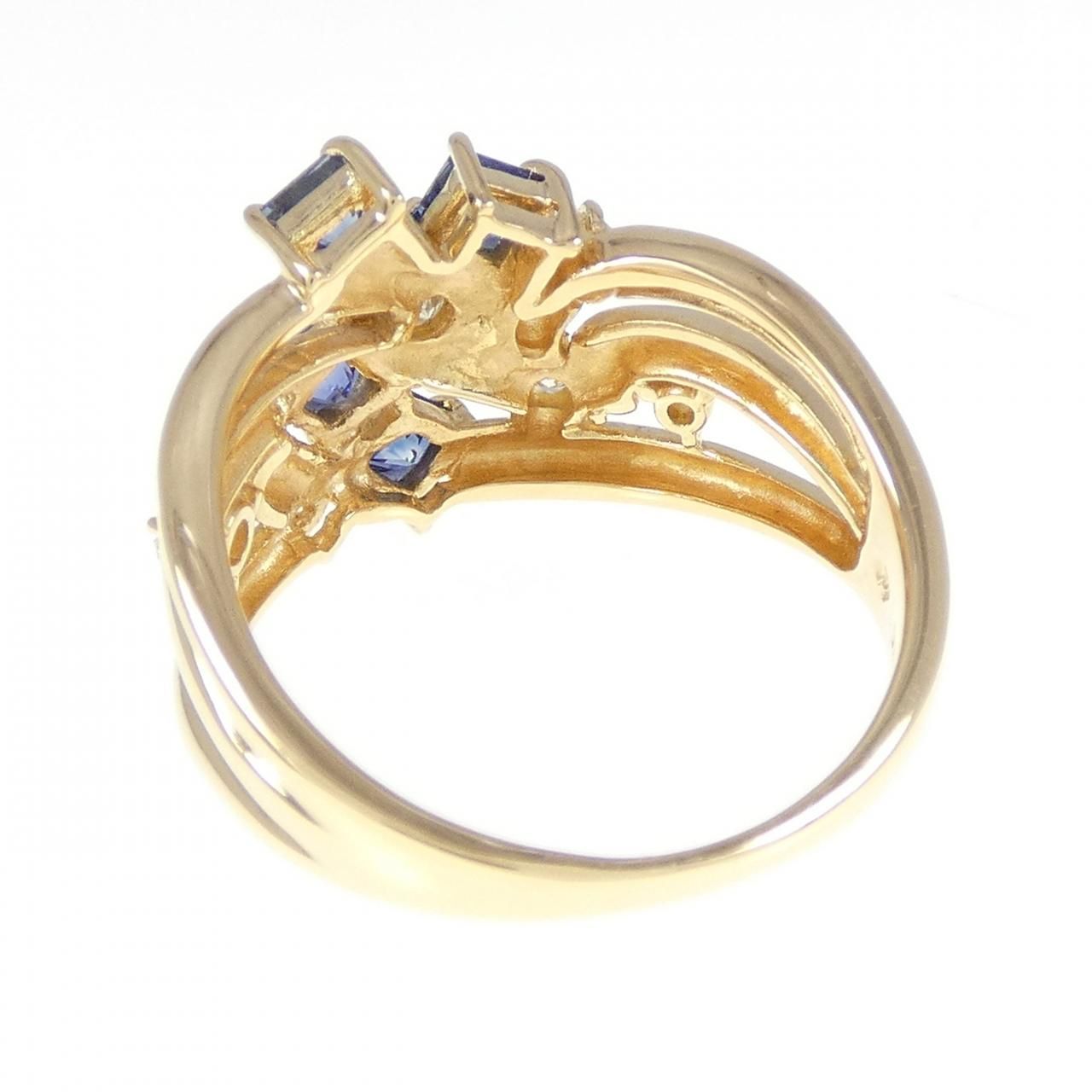 タサキ サファイヤ リング 0.74CT - メルカリ 