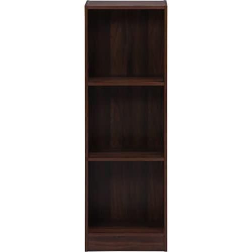 不二貿易 ボックス 収納ボックス 3段 幅42×奥行29×高さ120cm ミディアムブラウン 工具不要 A4サイズ対応 99702