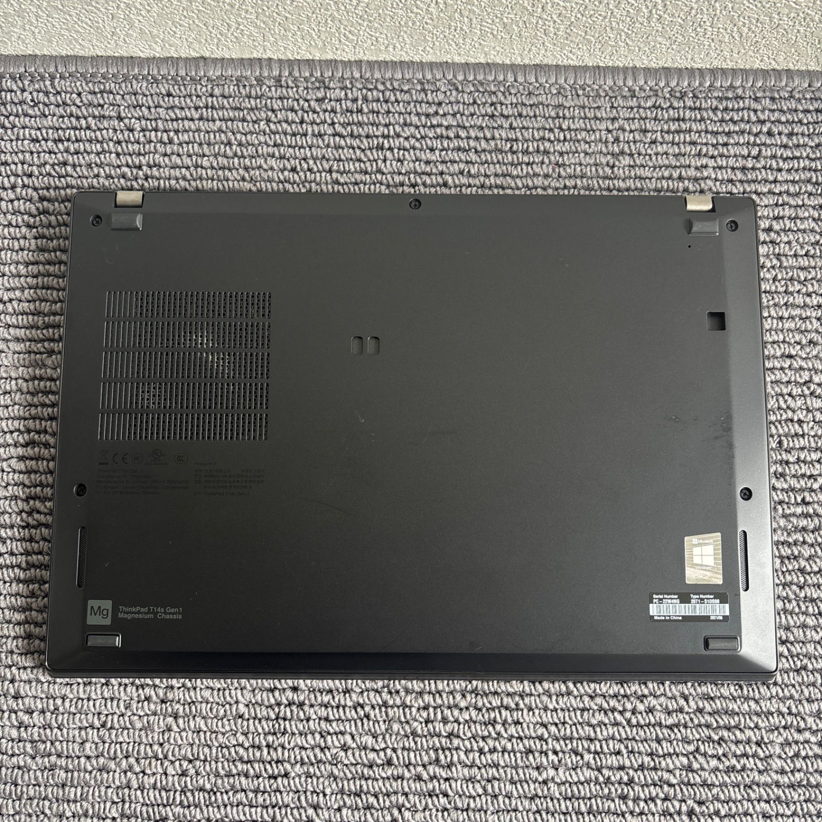 lenovo thinkpad T14s Gen 1 i7-10610U メモリ32GB SSD512GB