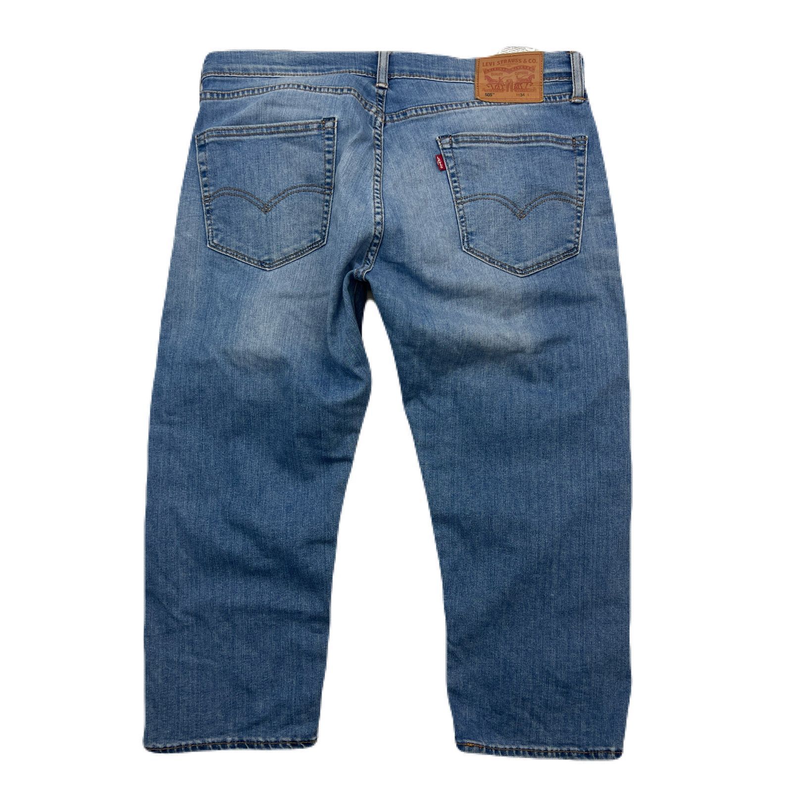 リーバイス デニムセットアップ ダークブルー 505 w34 リーバイス