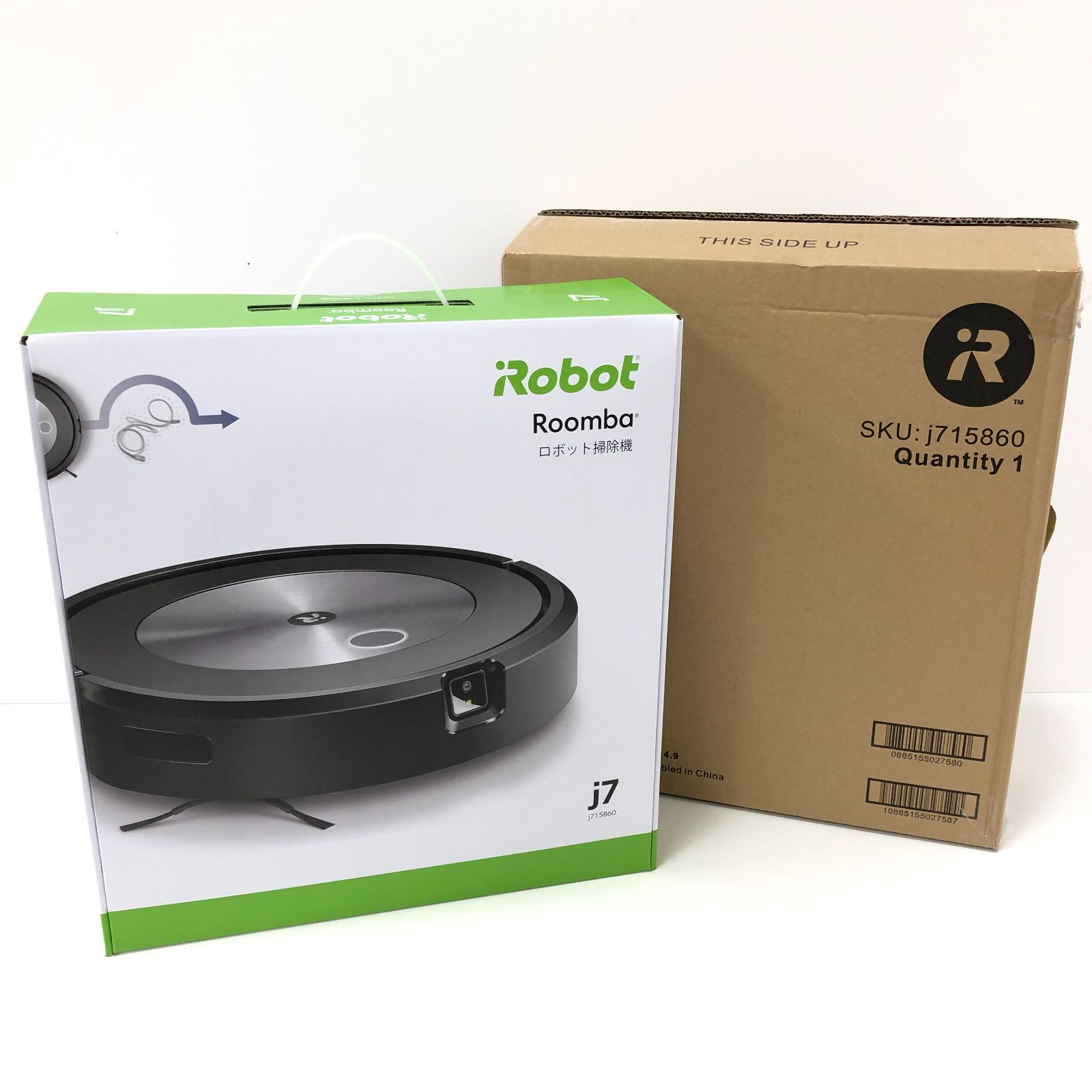 07m0845 未開封品 ルンバ j7 iRobot ロボット掃除機 Roomba j715860 アイロボット 高性能カメラ コード類回避  Alexa対応