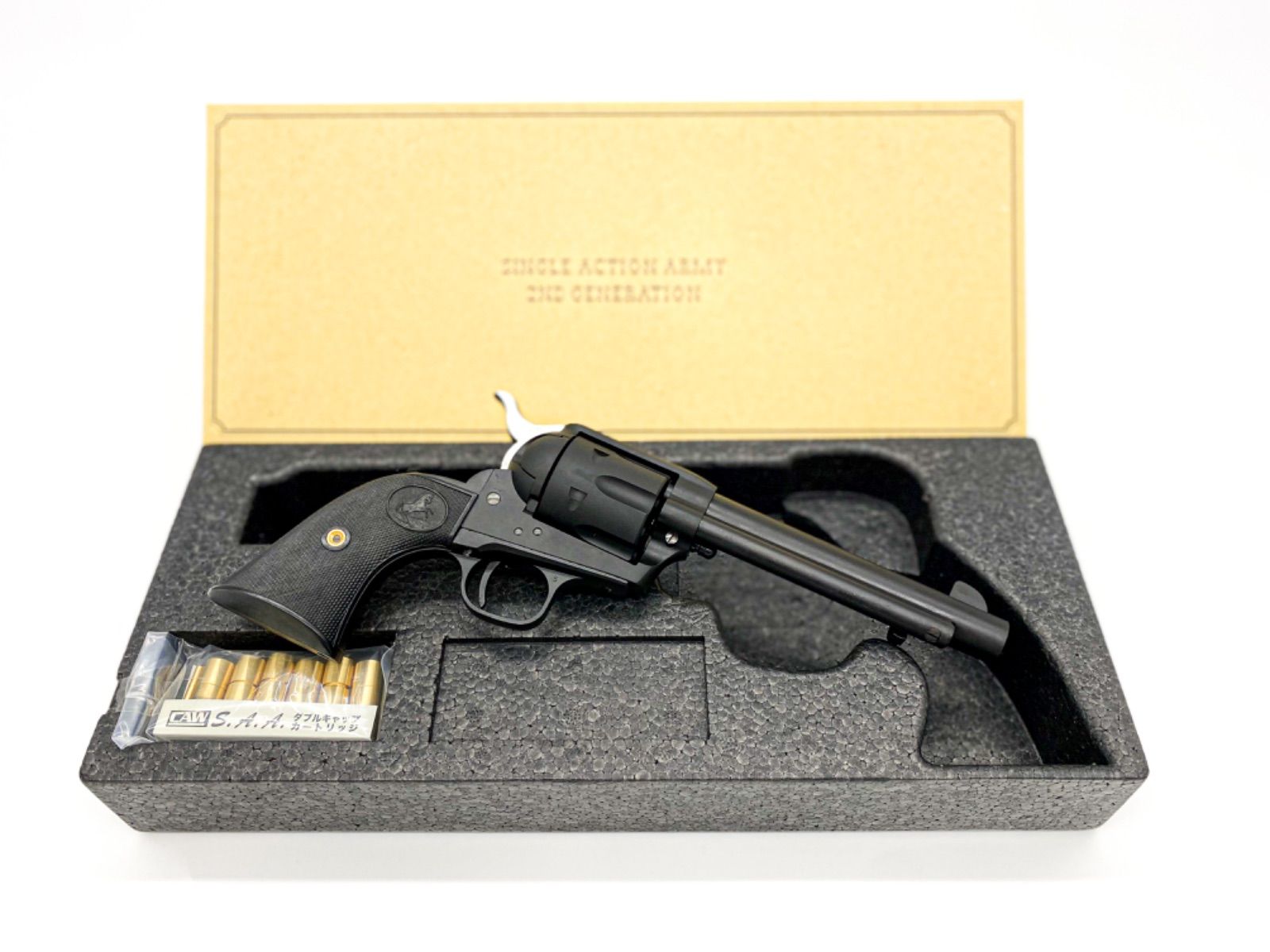 CAW S.A.A 2nd Generation モデルガン CAW Colt SAA 2nd Cavalry 発火