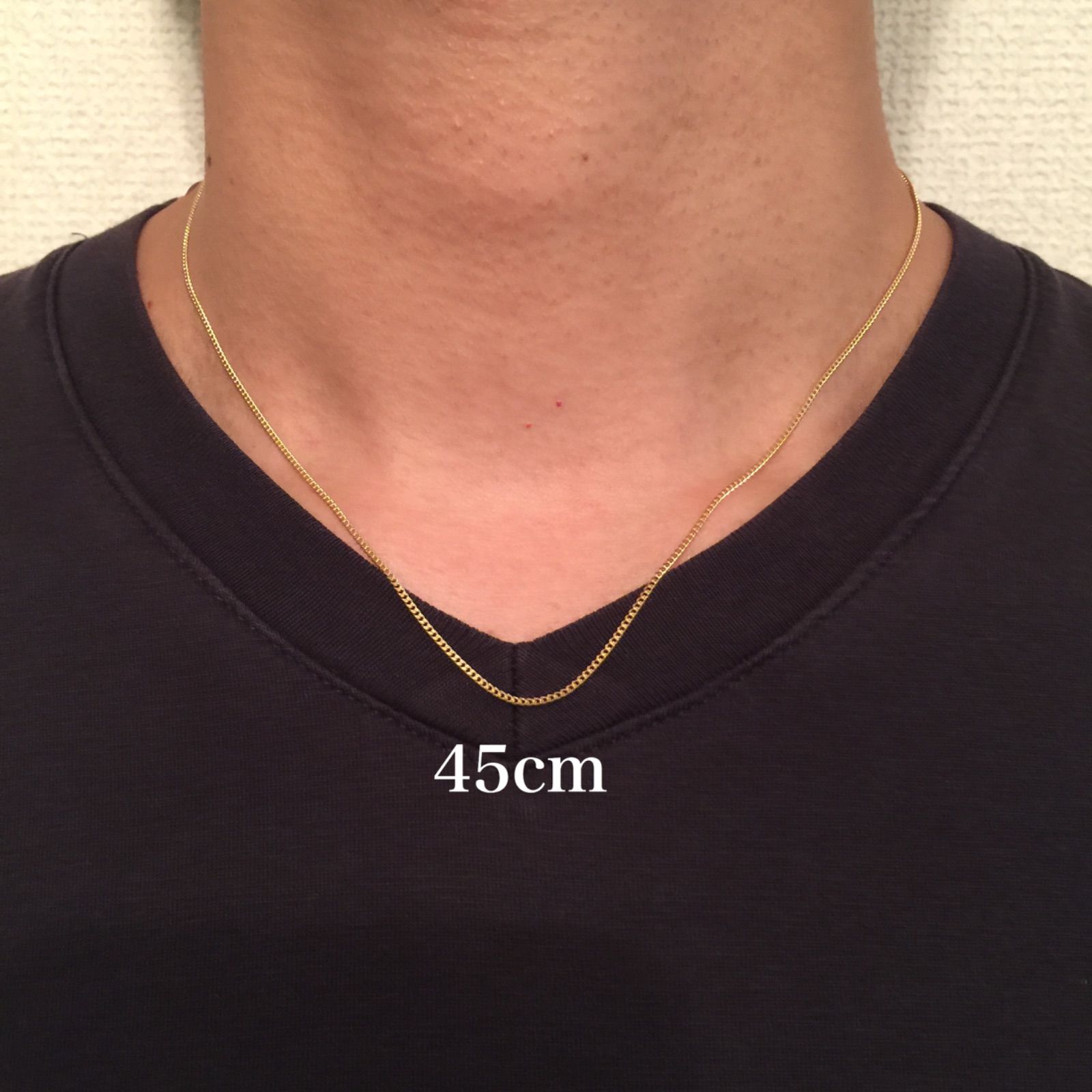 新品/造幣局検定刻印入≪日本製/高品質/K18≫ 喜平チェーンネックレス 