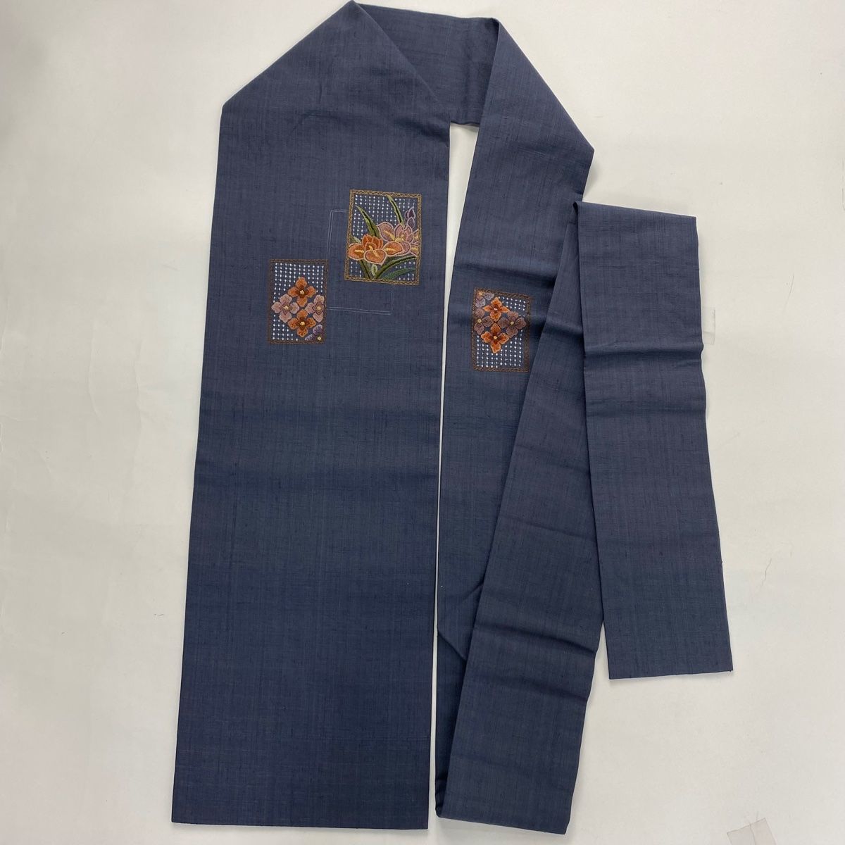 大島紬 身丈153.5cm 裄丈61.5cm S 袷 純泥染 証紙あり 流水 焦茶色 正絹 美品 秀品 中古 紬 身丈153cm 裄丈62cm S 袷 華文 幾何学模様 焦茶色 正絹 秀