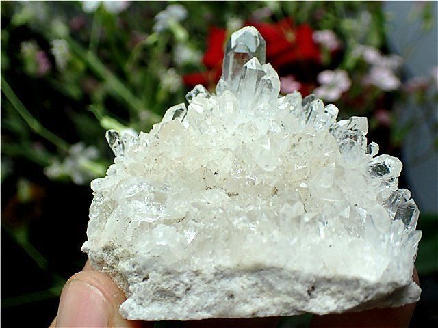 AAA級天然菊花水晶クラスターB85B6/36B13C - メルカリ