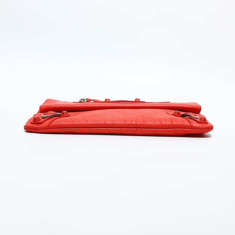 BALENCIAGA バレンシアガ クラッチバッグ レザー ジャイアント