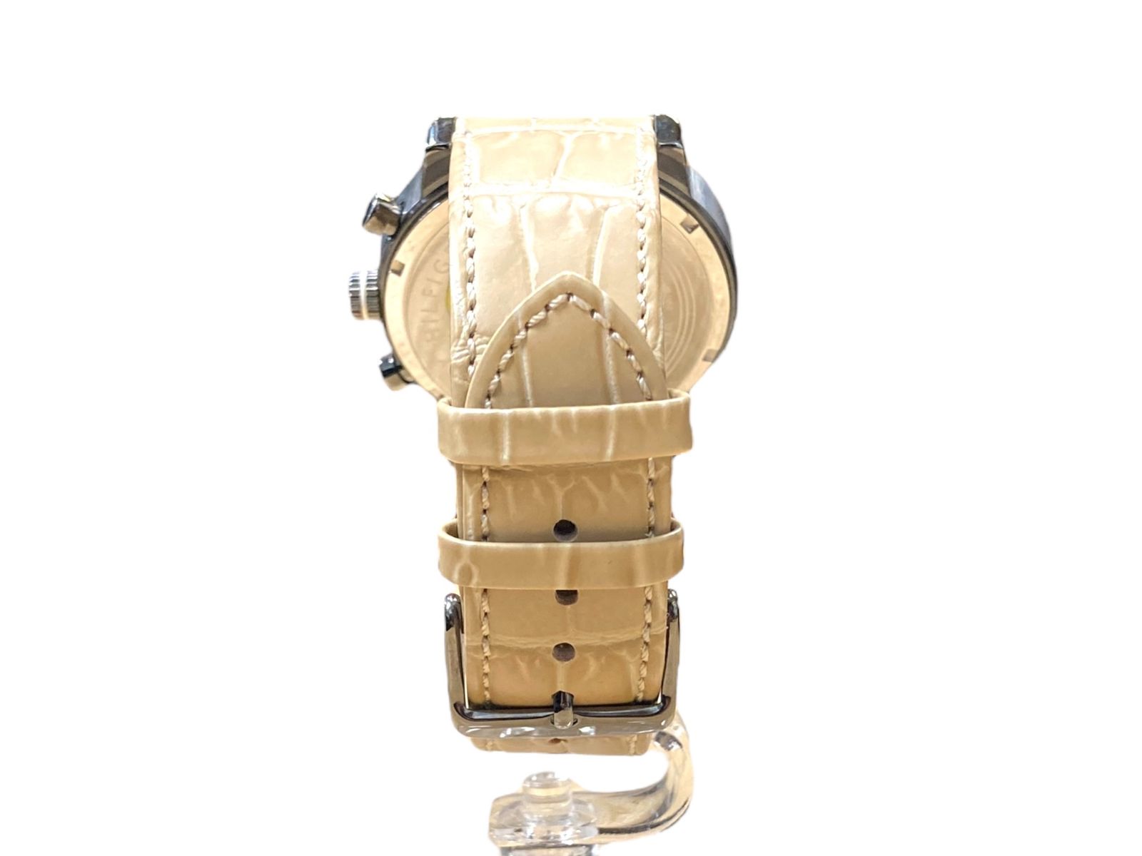 TOMMY HILFIGER (トミーヒルフィガー) アナログ腕時計 レザーベルト TH.329.1.34.2702 1710399 ベージュ ...