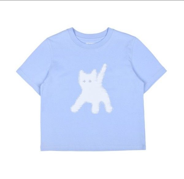 AEAE正規品★FLASHED CATS EYE CROP T-SHIRTS AEAE] FLASHED CATS EYE CROP T-SHIRTS [White] 正規品 韓国