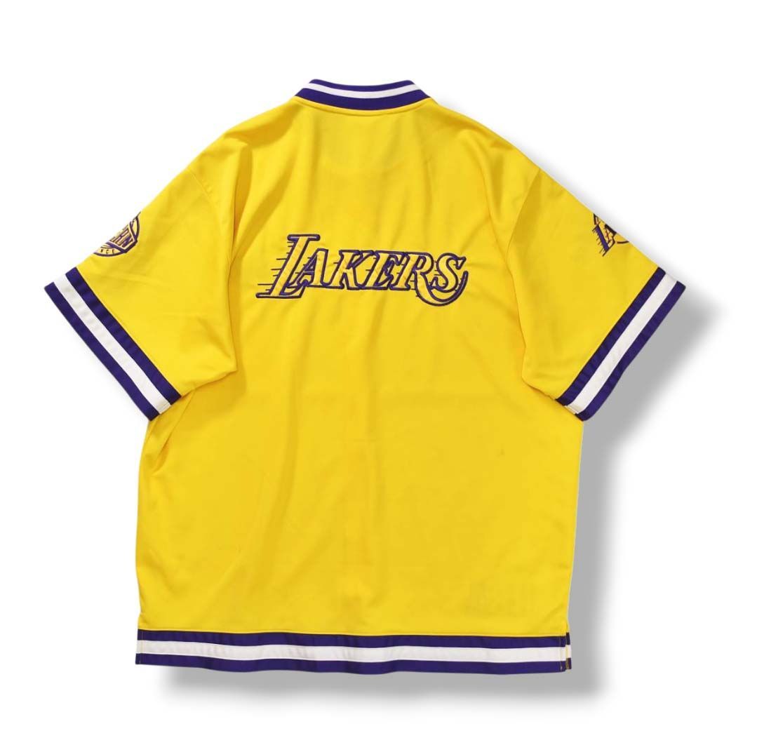 激レア　NBAレイカーズウォームアップジャージ  90s 極美品 HT様専用 90s NIKE NBAレイカーズ ウォームアップ シャツ ジャージ
