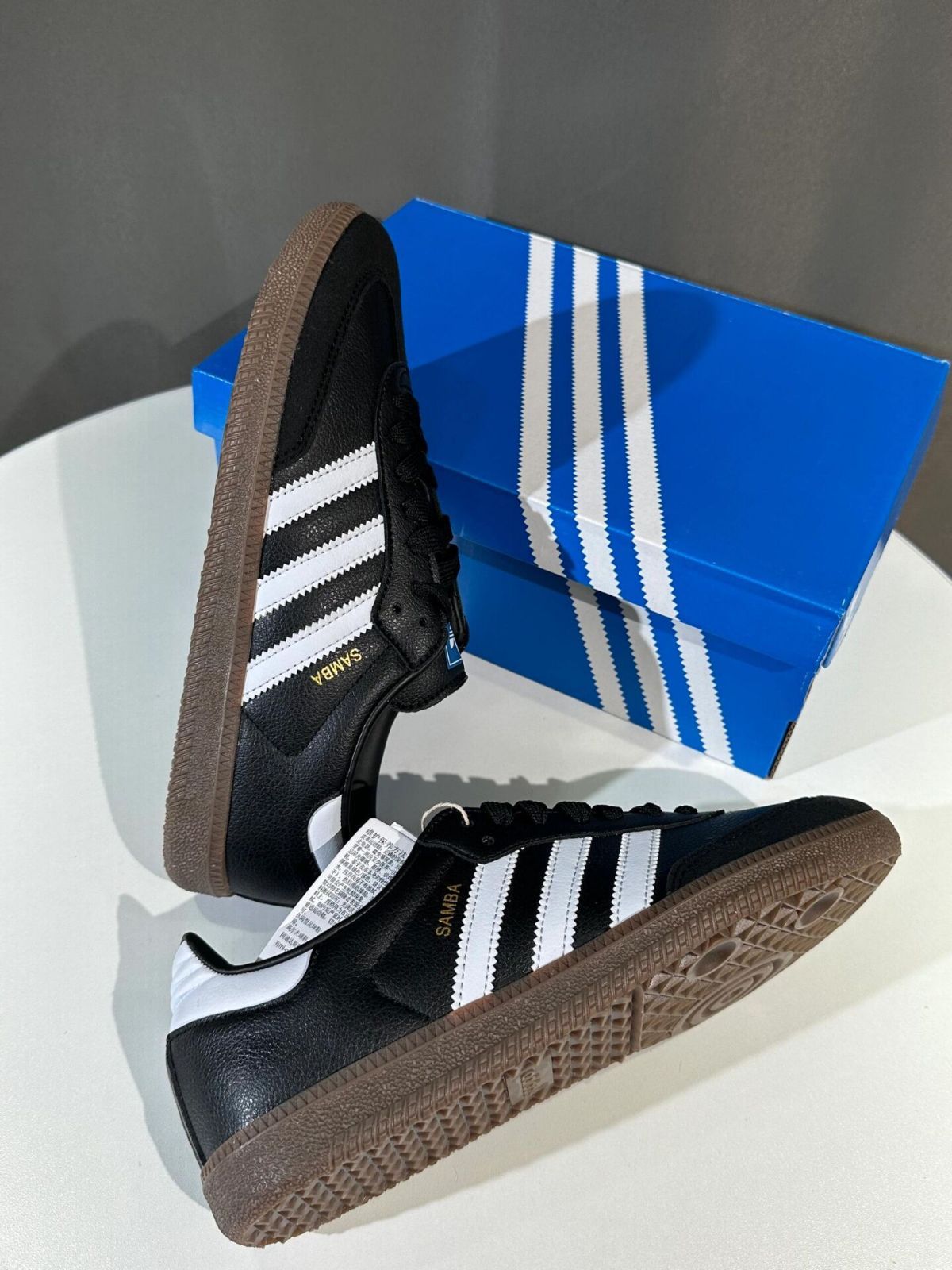 新品未使用 adidasアディダス サンバ Samba OG ブラック White Gum Adidas Originals Samba black 男女兼用