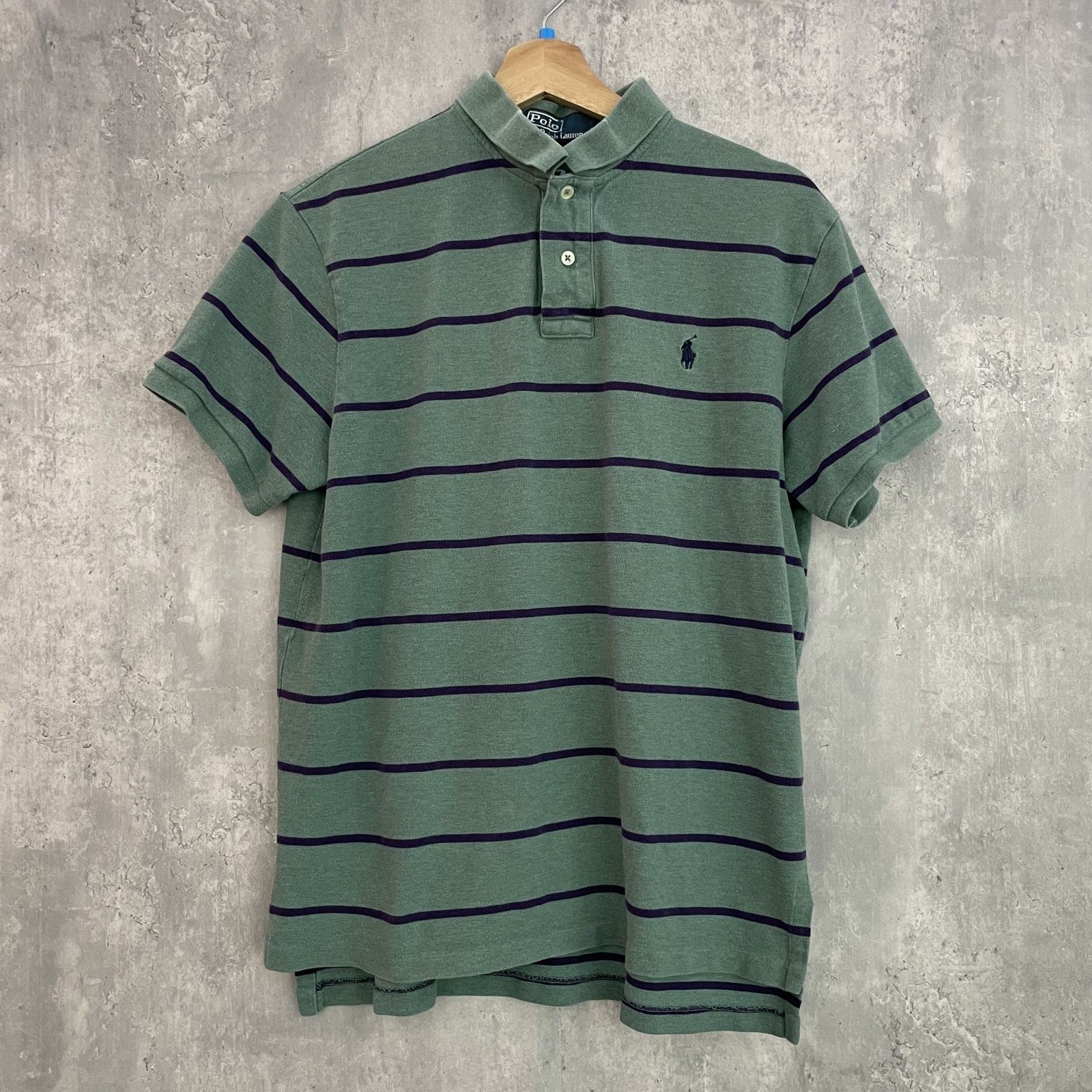 90s〜古着 RalphLauren ラルフローレン ポロシャツ ボーダー柄 ヴィンテージ vintage Usedclothing |  kiTAILORd's ～キテーラーズ～ powered by BASE