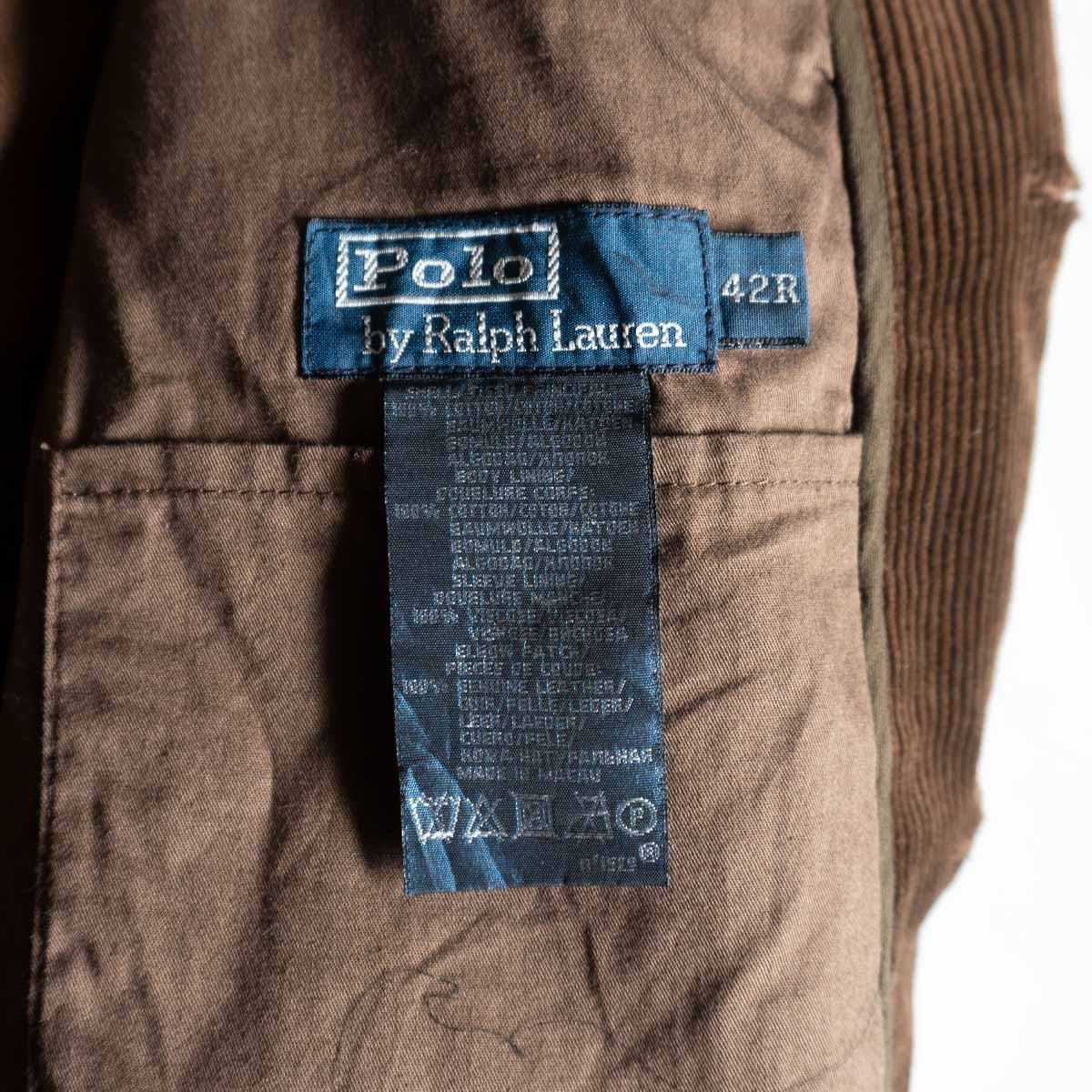 ラルフローレン テーラードジャケット エルボーパッチ コーデュロイ 11 POLO RALPH LAUREN - 美品 ポロラルフローレン POLO RALPH