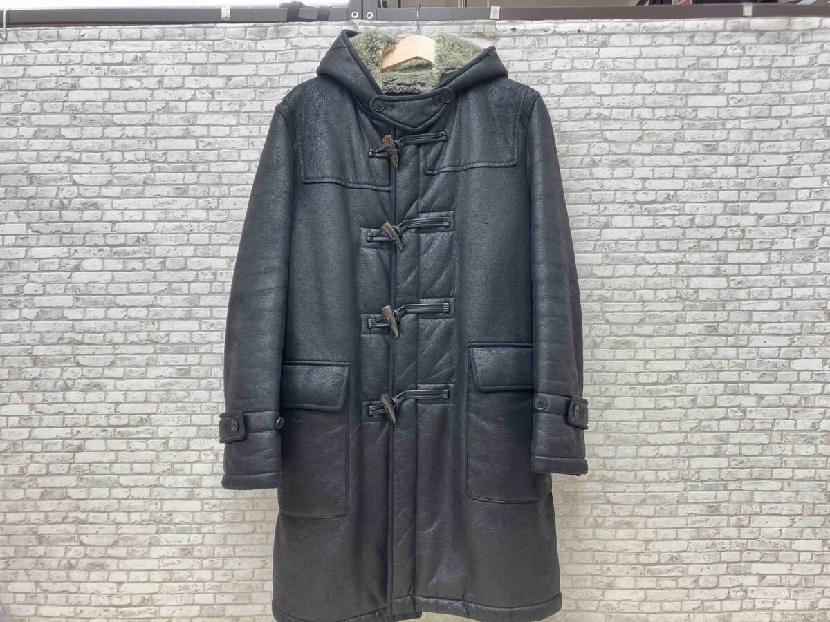 BURBERRY BLACK LABEL バーバリーブラックレーベル ダッフルコート BMA23-112-09 メンズ M ブラック