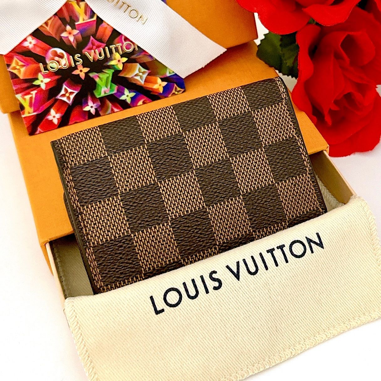 ルイヴィトン ダミエ ミュルティクレ 6 連 キーケース