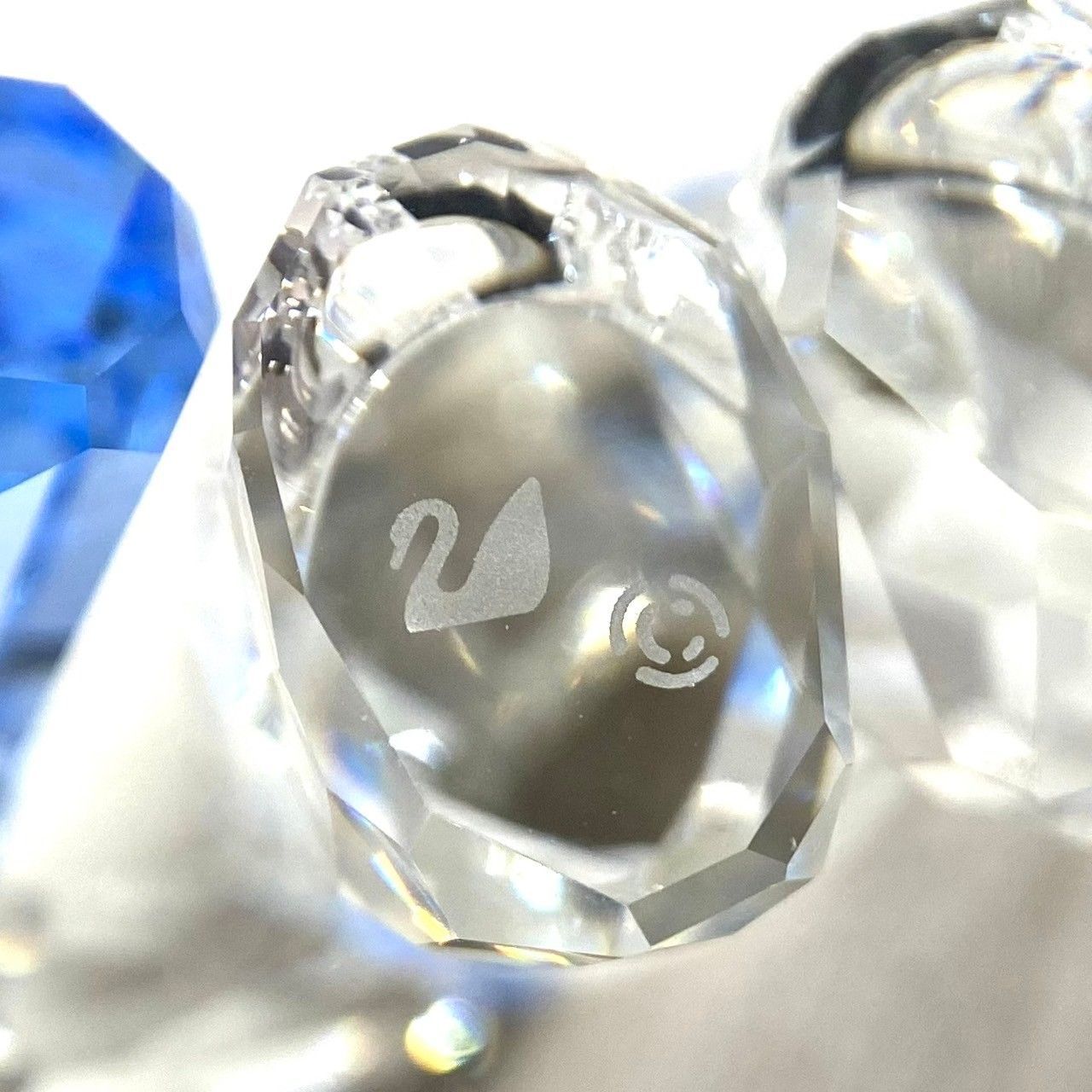 【美品】SWAROVSKI クリスベア 哺乳瓶 置物 クリスタル My Little Kris Bearベビー | Swarovski