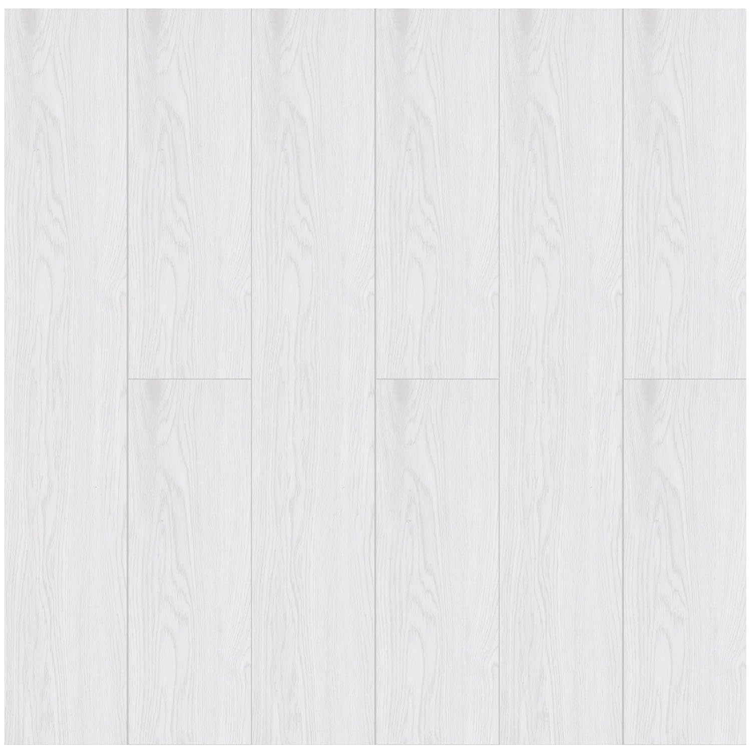 WOWQ フロアタイル 木目 3畳 厚手2mm 36枚 貼るだけ 置くだけ 白 フローリングシート フロアシート 厚手 床材 接着剤不要 床張り替えシート 床シート 賃貸 床 フローリングマット 木目 防音 滑り止め914.4 152.4mm GM-T0