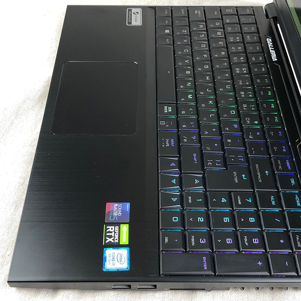 THIRDWAVE GROUP - ◆ジャンク品・本体のみ◆ゲーミングノートPC パソコン GALLERIA ガレリア GCR2070RGF-QCG【i7-9750H・RTX2070・16GB・SSD512GB】★画面表示異常/LT-JUNK-250259（035070） ◇ジャンク品◇ゲーミングノートPC GALLERIA ガレリア