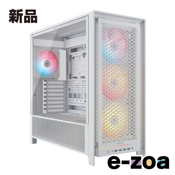 CORSAIR コルセア FRAME 5000D RS ARGB Mid-Tower White CC-9011310-WW 2661687