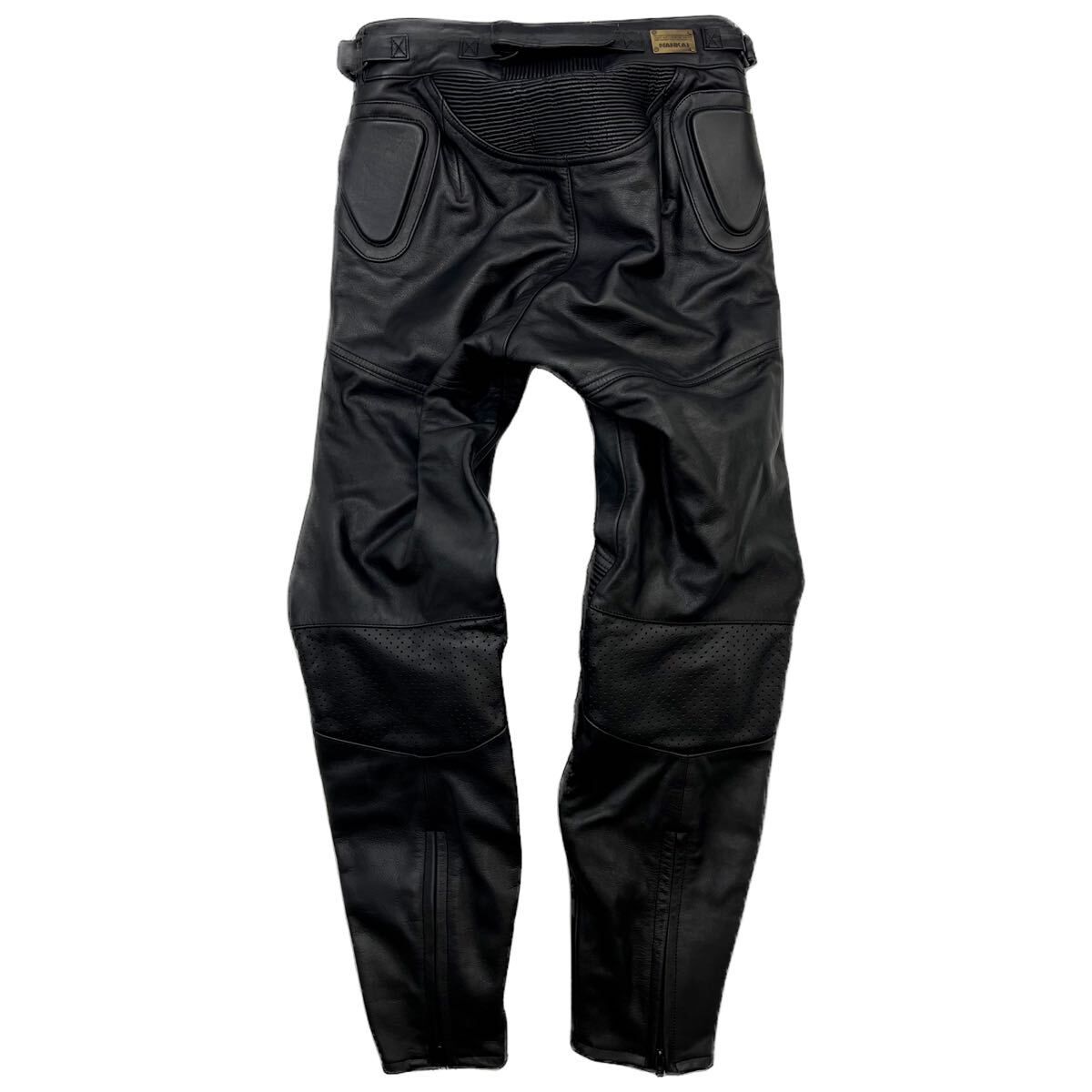 NANKAI ナンカイ ライディングレザーパンツ ブラック LL バイク