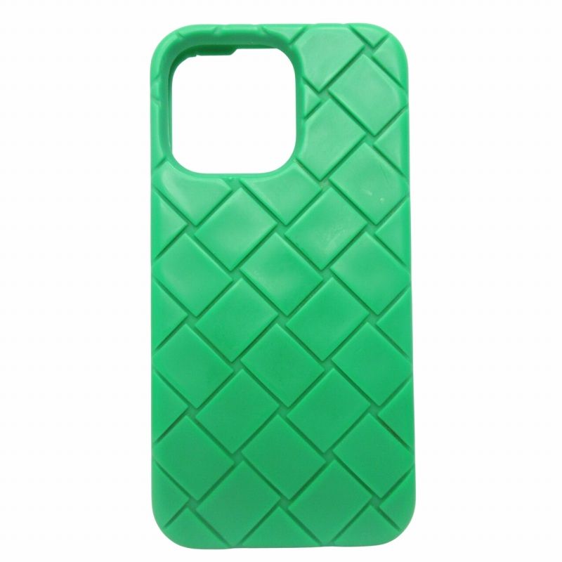 ボッテガヴェネタ iPhone 14Pro シリコンケース イントレチャート