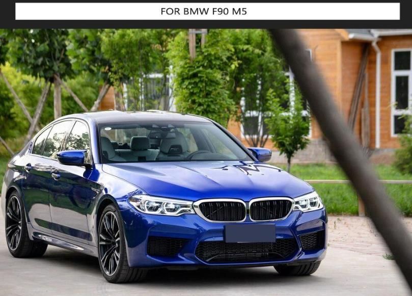 BMW F90 M5 リアルカーボン製 フロントリップスプリッター 左右セット