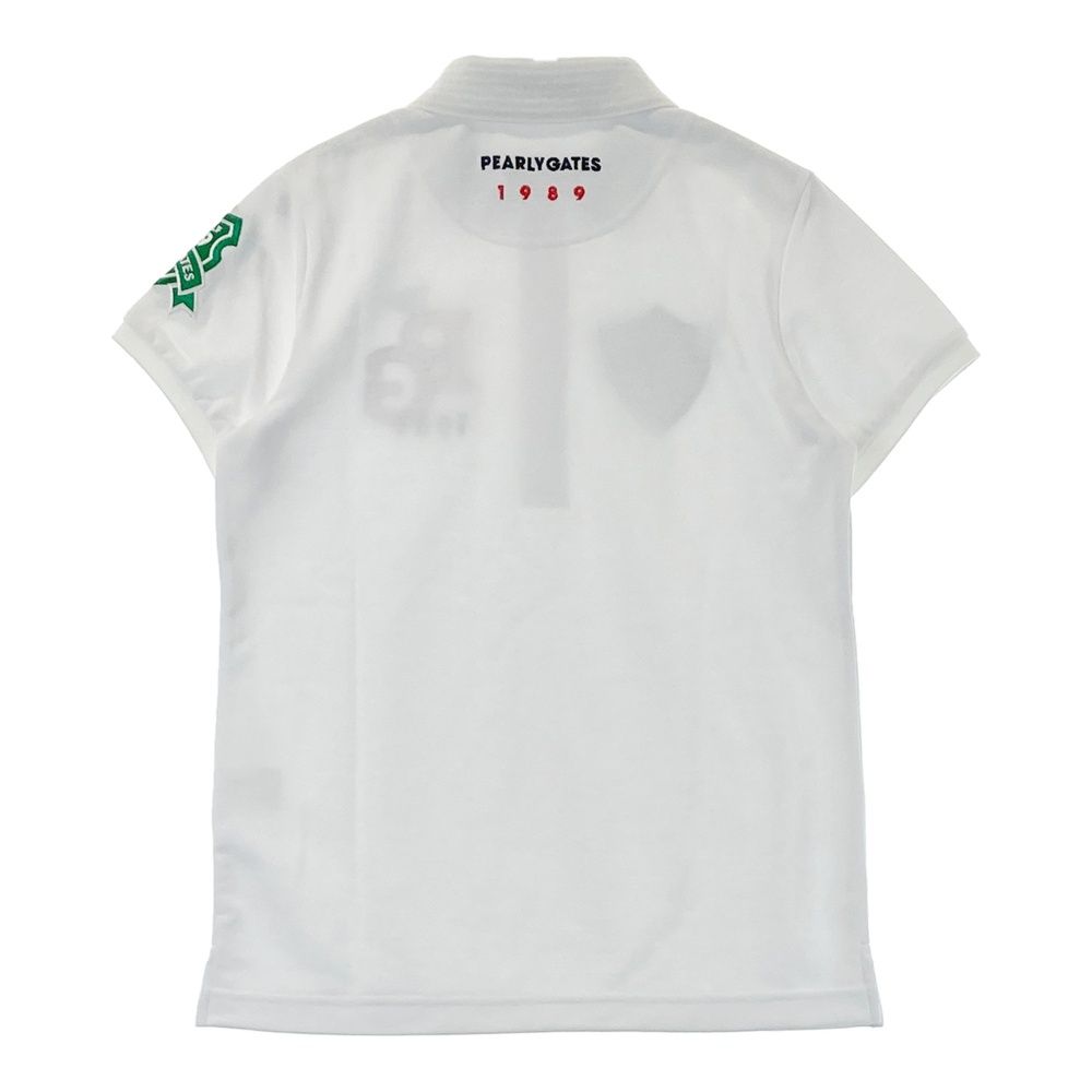 サイズ：0 PEARLY GATES パーリーゲイツ 半袖ポロシャツ ホワイト系