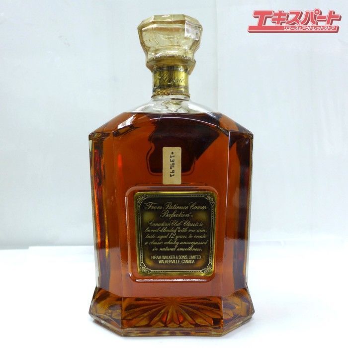〇〇Canadian Club カナディアンクラブ Classi クラシック 12年 ウィスキー 40% 未開栓 未開栓 Canadian Club カナディアンクラブ Classic クラシック