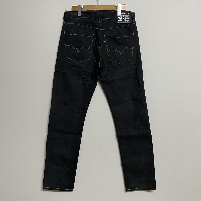 Levi's リーバイス パンツ デニム、ジーンズ Levi's 508 Red Tab Line 1 ワックスプレス レギュラーテーパード  ブラックデニムパンツ 39106-0004 W31