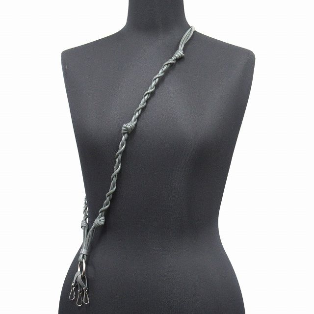 JILSANDER キーリング タングル ネックレス グレー JILSANDER キーリング タングル ネックレス グレー JILSANDER