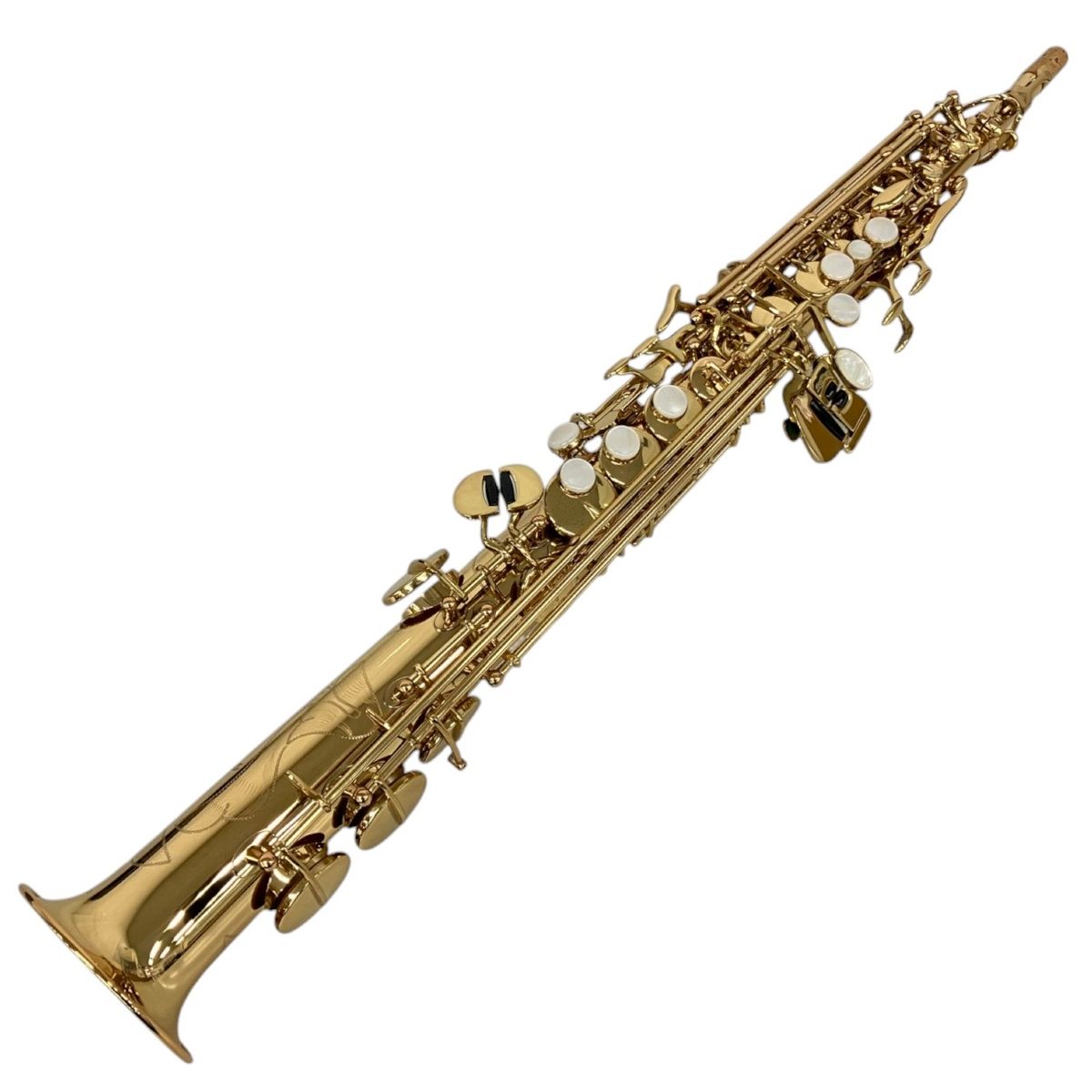 Antigua 4290 ソプラノサックス ハードケース SELMER マウスピース など 付属品充実 アンティグア 楽器 K9940842