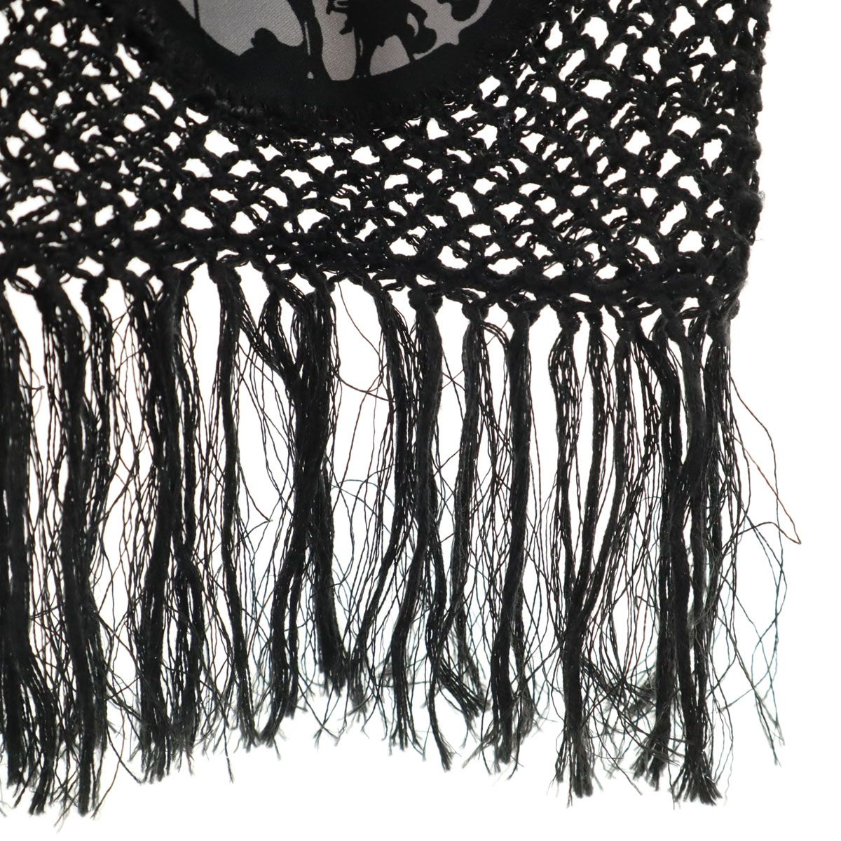 vintage HYSTERIC GLAMOUR 鍵編み ニット タンクトップ HYSTERICS ヒステリックス カギ編み タンクトップ FREE ブラック