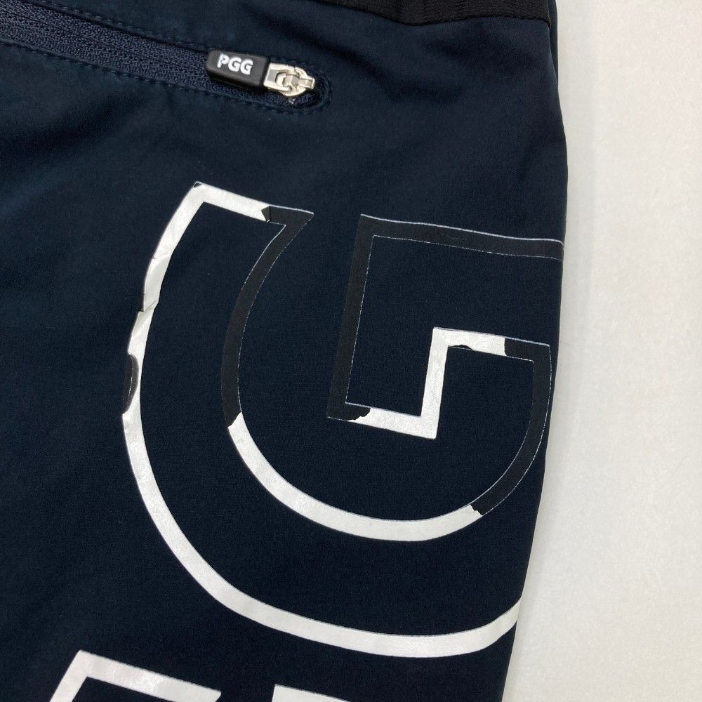 サイズ：5 PGG PEARLY GATES パーリーゲイツ 長袖シャツ ネイビー系