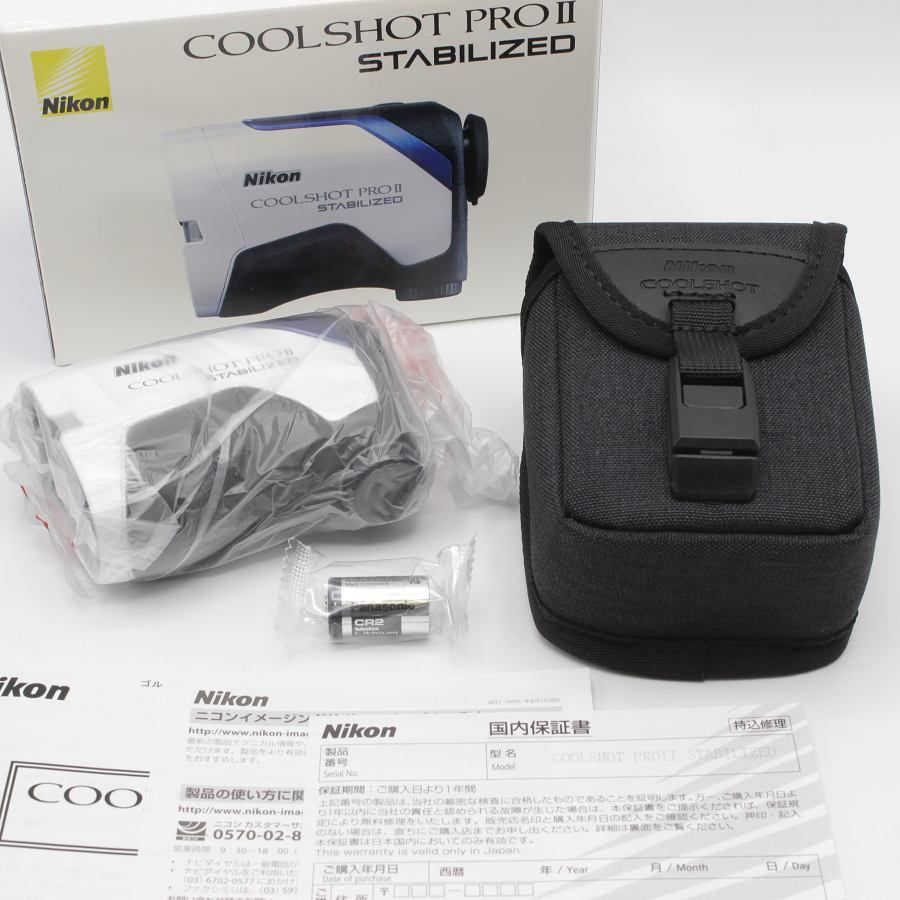 Nikon COOLSHOT PROII STABILIZED ゴルフ用レーザー距離計 ニコン クールショット 本体