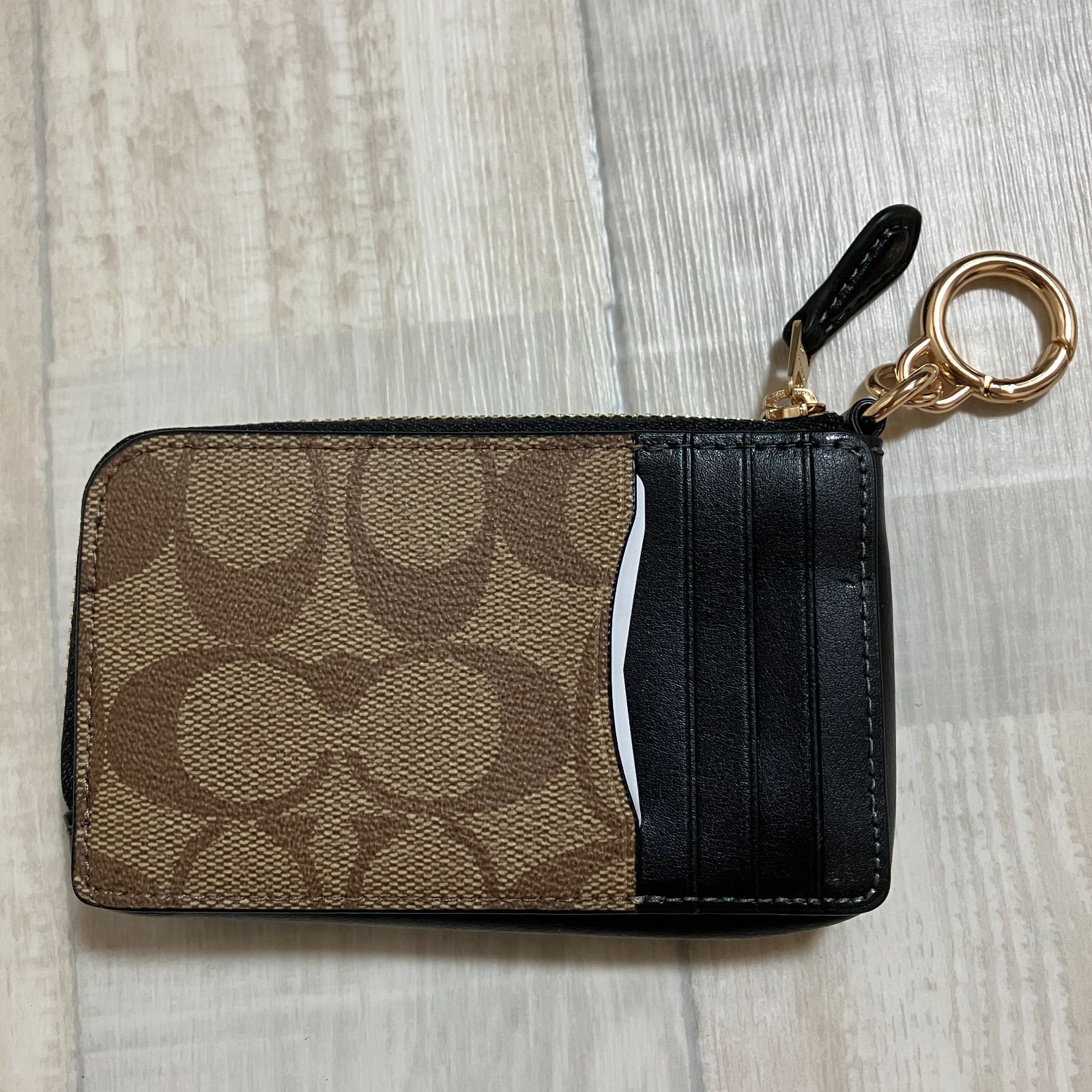 ☆ COACH コインケース ベージュ 小銭入れ財布mintのCOACH一覧