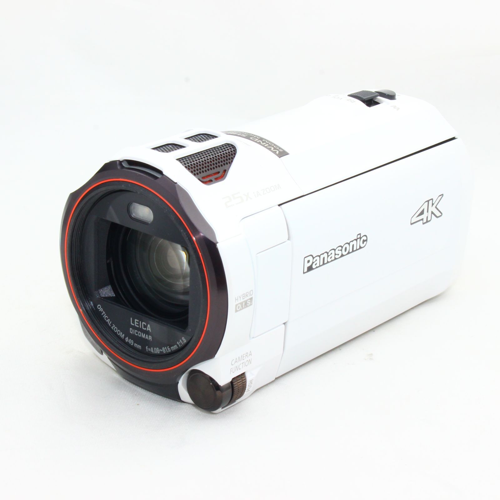 パナソニック 4K ビデオカメラ VX990M 64GB あとから補正 ホワイト