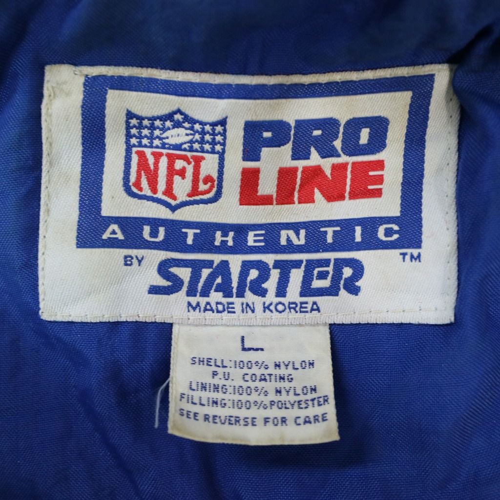 90年代 STARTER スターター NFL デトロイトライオンズ 中綿ナイロン