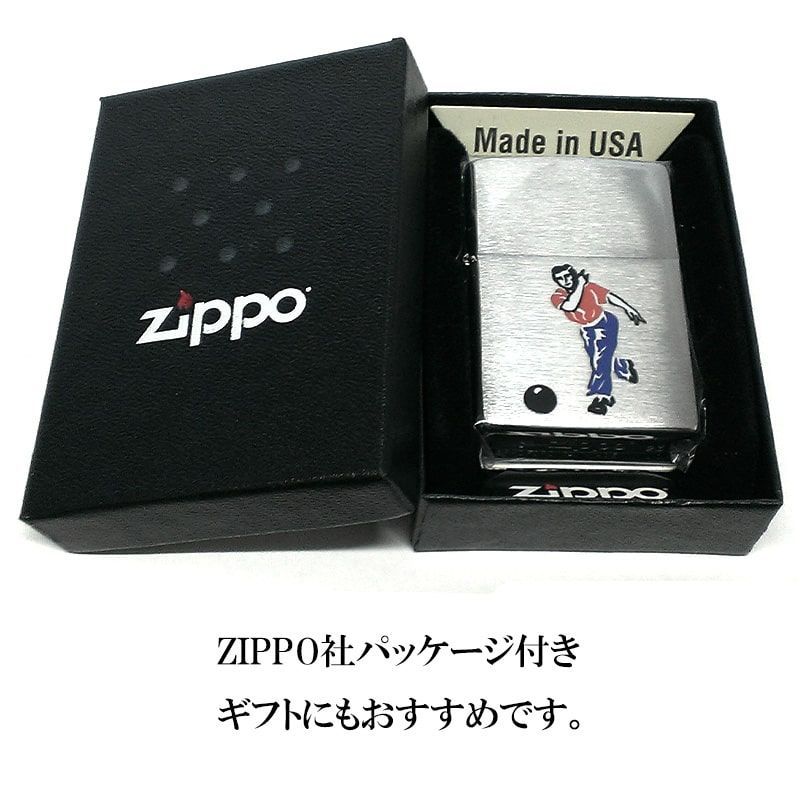 ZIPPO ライター ボーリング オールドデザイン ジッポ スポーツシリーズ