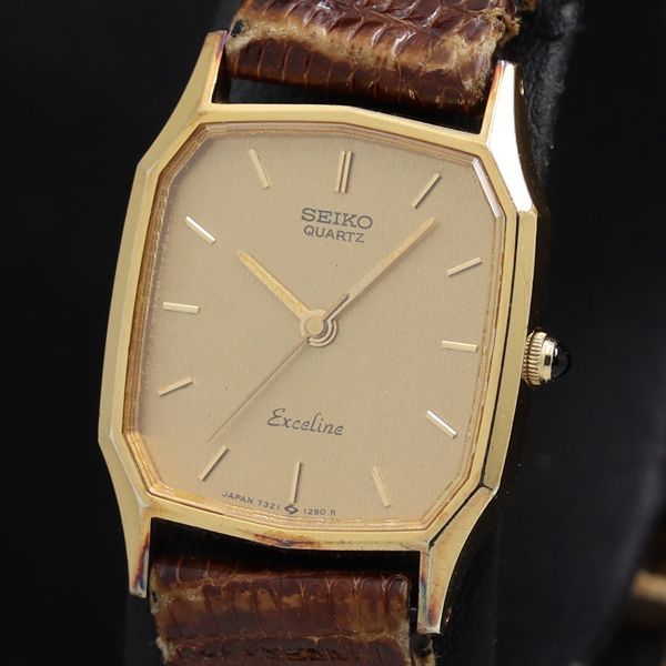 1970年代製 SEIKO セイコー Exceline 7321-5770 美品 1970年代製 SEIKO セイコー Exceline エクセリーヌ 7321