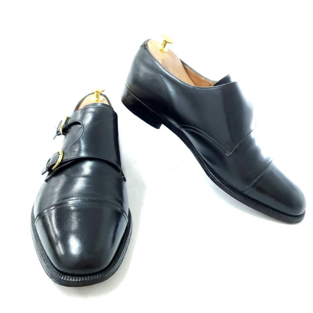 サルヴァトーレフェラガモ　激レア　ダブルモンク　ストレート　トラメッザ サルヴァトーレフェラガモ 激レア ダブルモンク ストレート