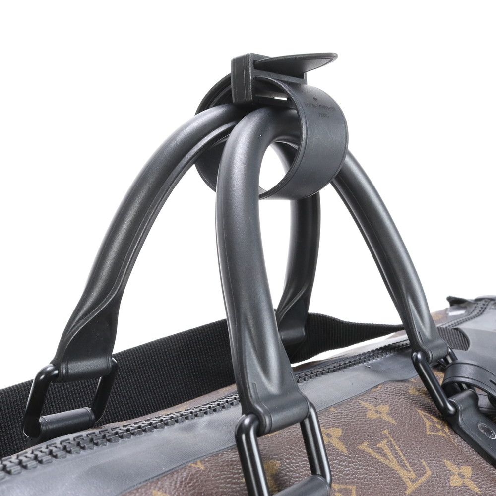 ルイヴィトン モノグラム ウォータープルーフ キーポル 55 M41411 PVC  